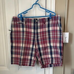 Polo Ralph Lauren Plaid Men's Shorts - Red and Blue